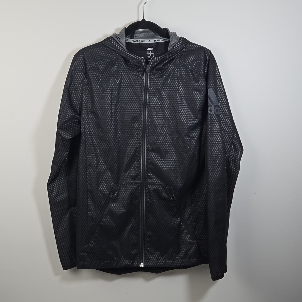 Adidas lightweight climastorm zipper hoodie